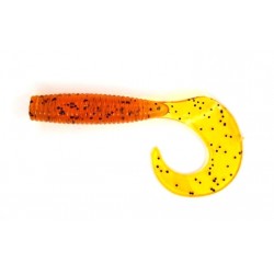 Силіконка для риби, EOS Twister, 60мм, 7шт/уп, колір №004